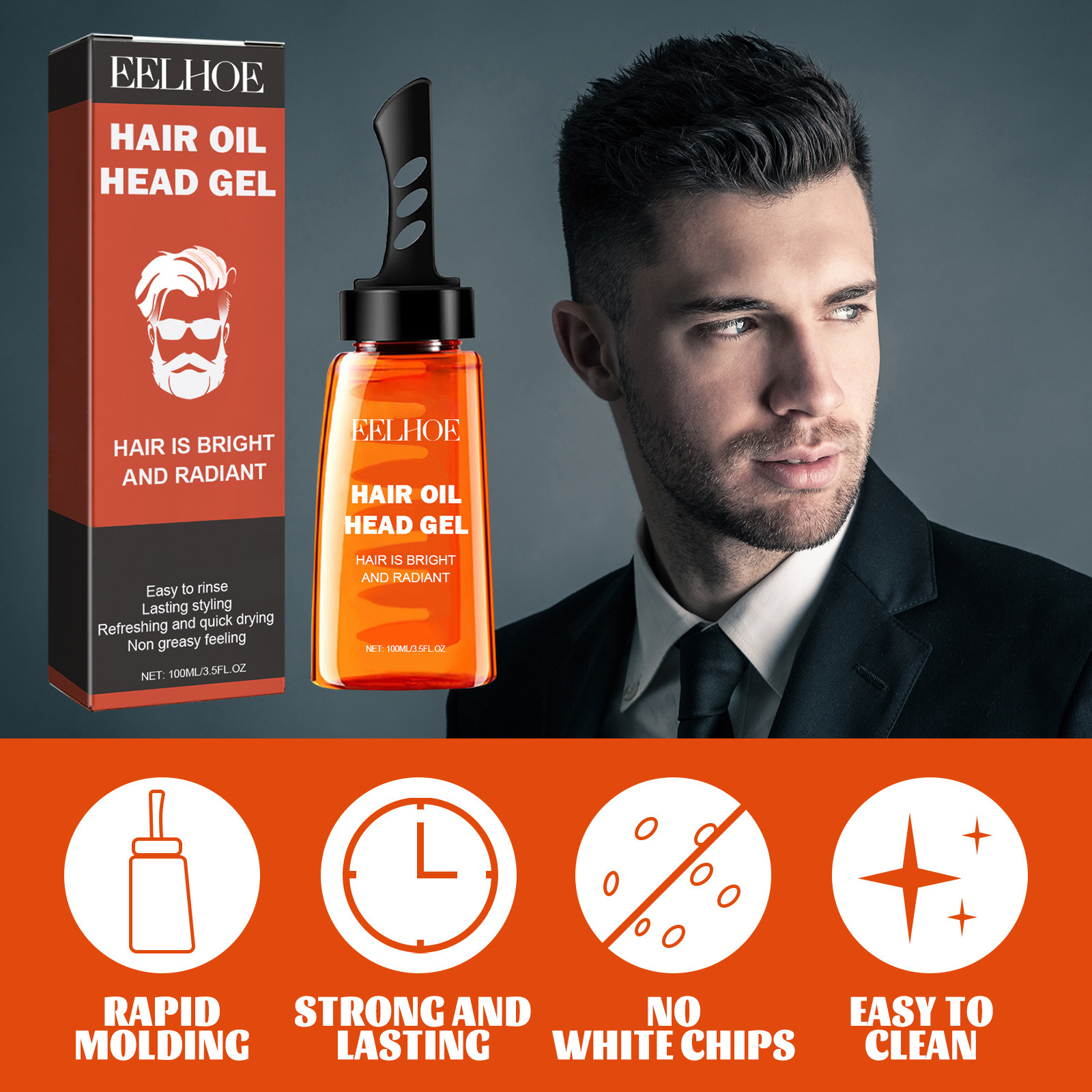 Hair Care Natur - EELHOE 2 in 1 Professional Hair