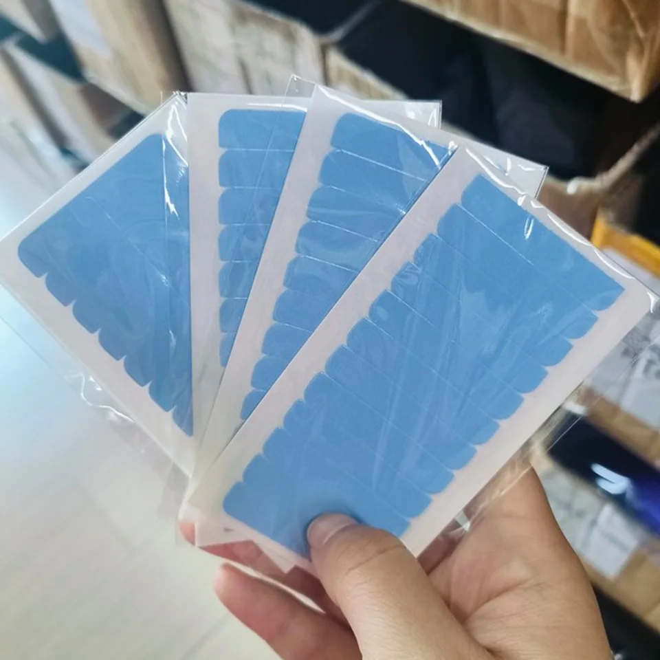Hair Extension Tape In - Wig Installation Kit Set:4.0*0.8cm Strong Waterproof