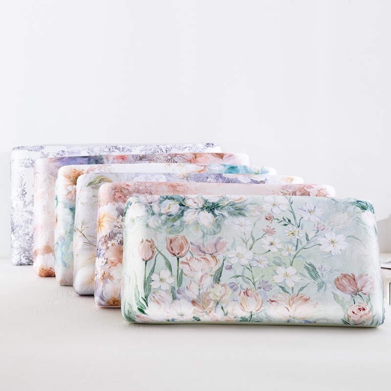 Floral Printed Cooling Pillowc – Satin Pillowcase Silk Bewertung und Preis