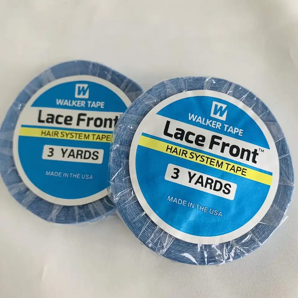 3yard 0.8cm front lace wig glu – Hair Extension Tape In Bewertung und Preis