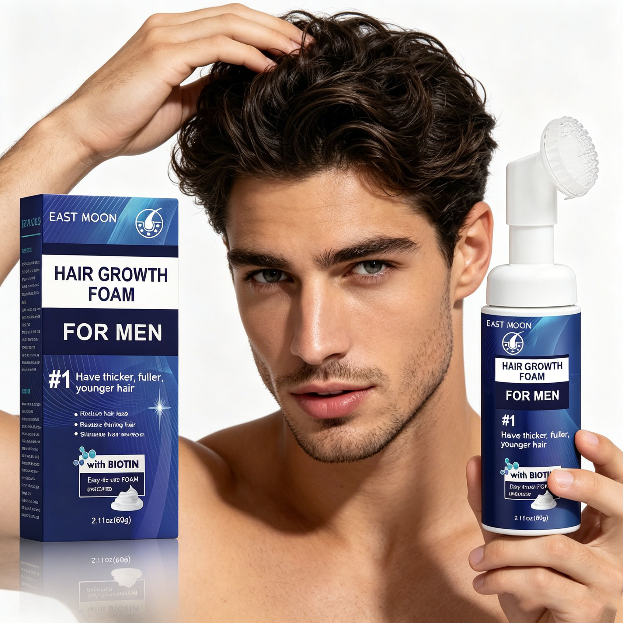 Hair Growth Foam Silicone Brus – Hair Care Natur Bewertung und Preis