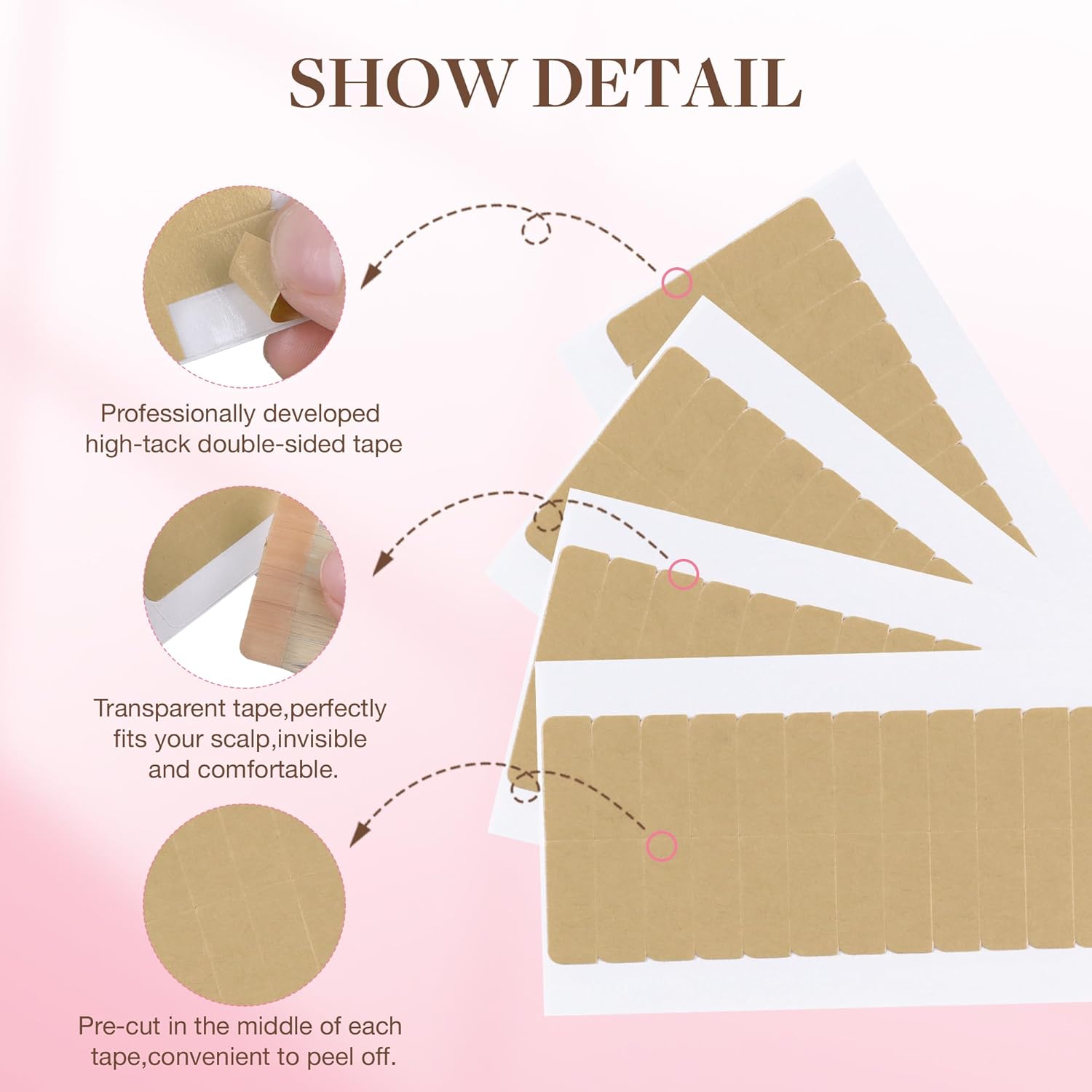 72Tabs(6sheets）Hair Extension  – Hair Extension Tape In Bewertung und Preis