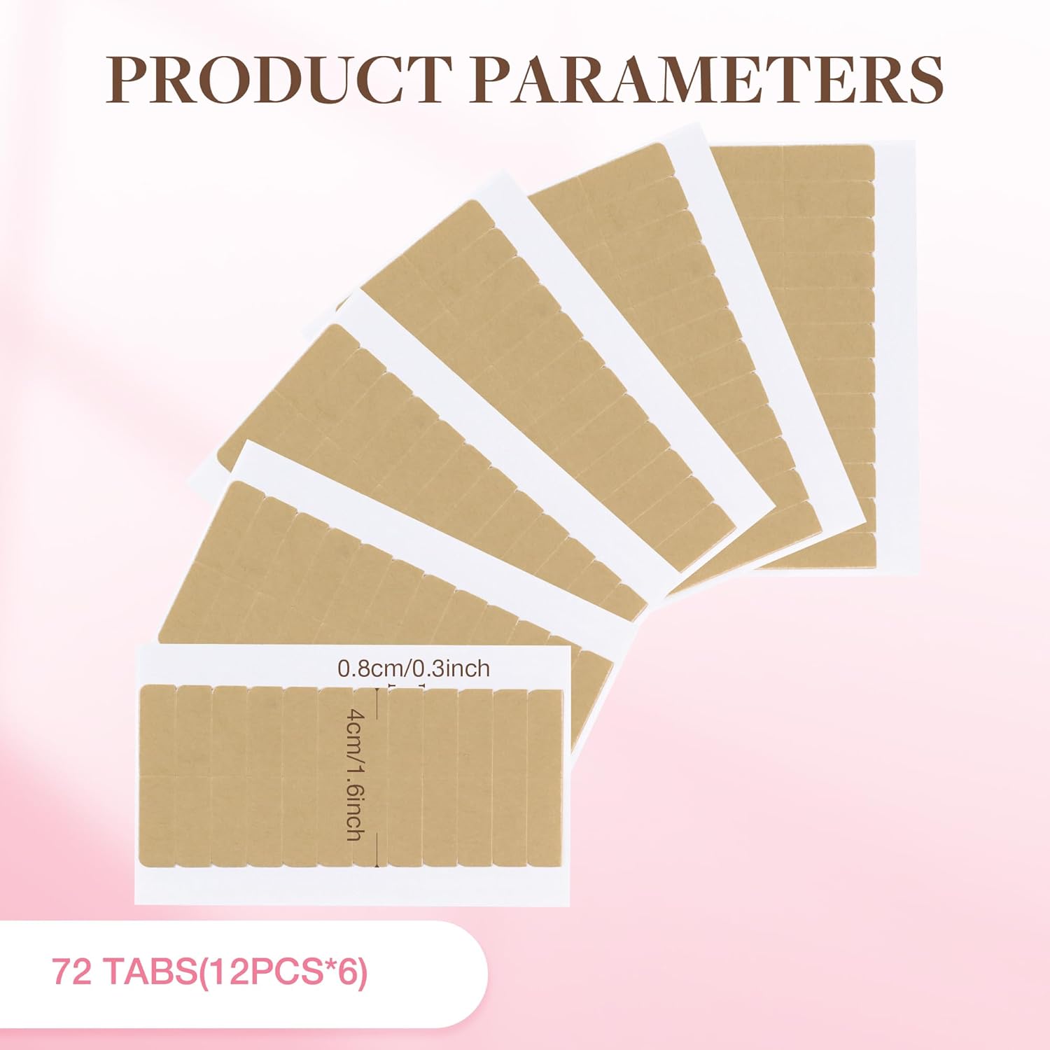 72Tabs(6sheets）Hair Extension  – Hair Extension Tape In Bewertung und Preis