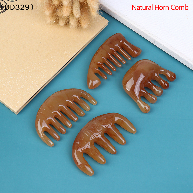 1×Natural Ox Horn Pocket Comb  – Hair Care Natur Bewertung und Preis