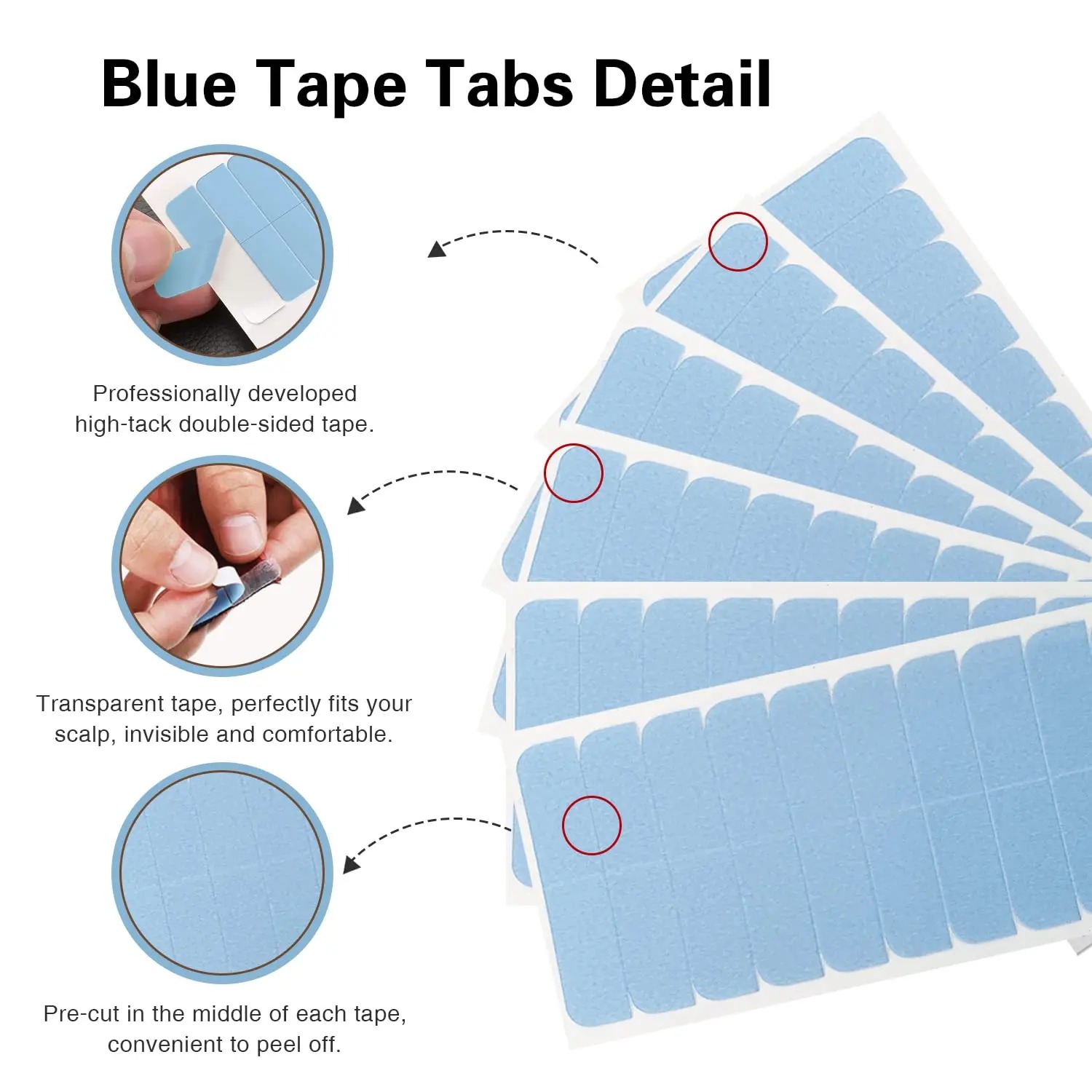 Double Sided Replacement Tape  – Hair Extension Tape In Bewertung und Preis