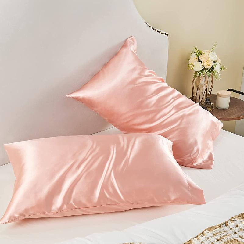 New 2pcs Nordic Pure Emulation – Satin Pillowcase Silk Bewertung und Preis