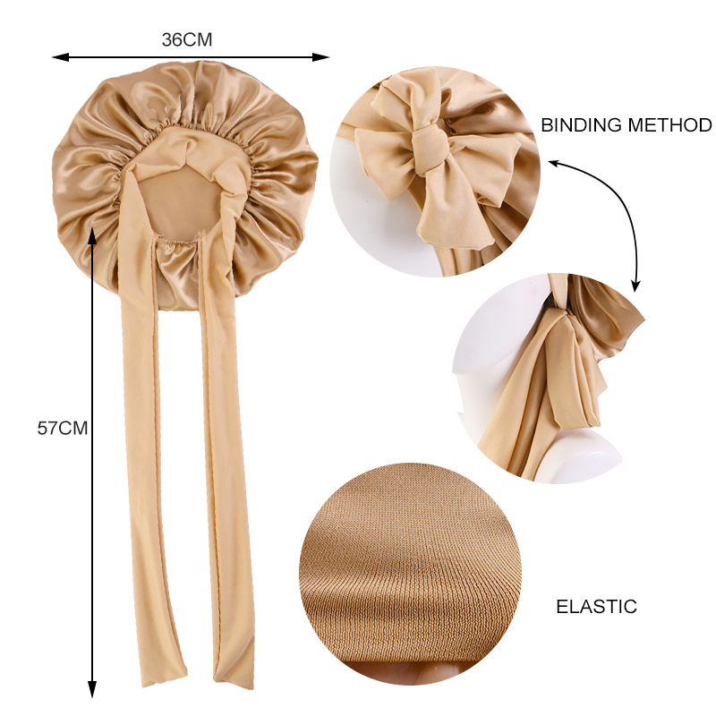 New Women Satin Bonnet Silky S – Hair Care China Bewertung und Preis